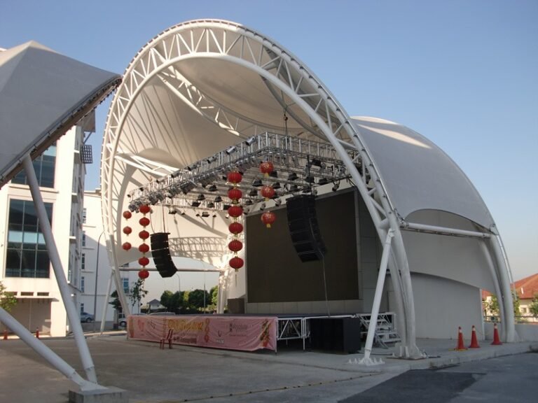 Kelebihan Desain Lengkung dalam Struktur Membrane